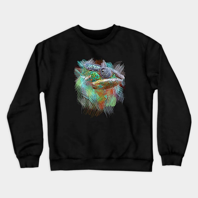 Chamäleon Crewneck Sweatshirt by sibosssr